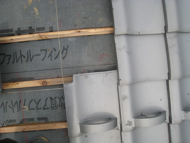 伝統建築物の屋根リフォーム 一文字瓦葺き替え工事 神戸 明石 加古川の屋根 瓦リフォーム工事業者 株 大西瓦