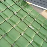 雨漏り対策 屋根修理 漆喰工事とラバー工法による瓦補強