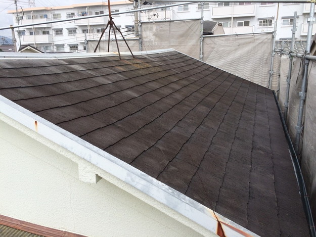 工事前の屋根の状態カラーベスト屋根