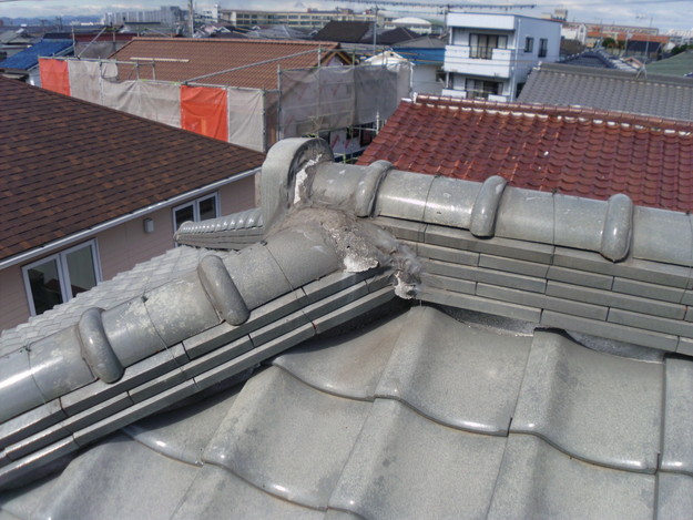 施工前雨漏り対策屋根修理DSCI0297