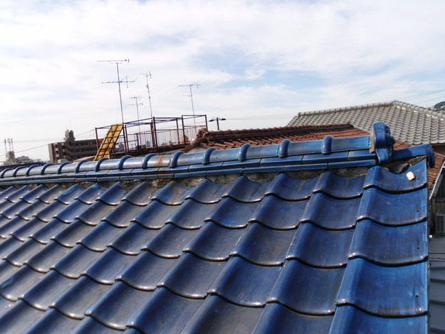 施工前雨漏り対策屋根修理神戸市DSCI0255