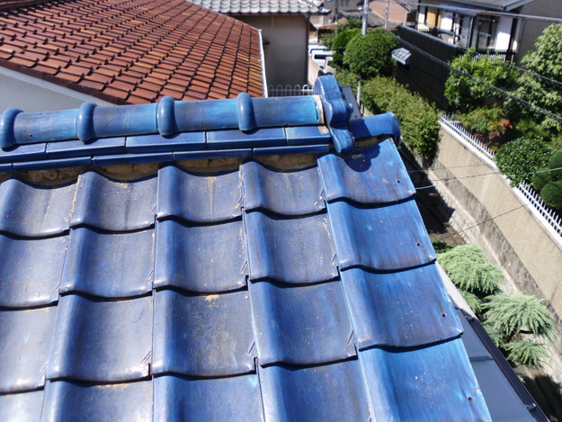 施工前雨漏り対策屋根修理神戸市DSCI0262