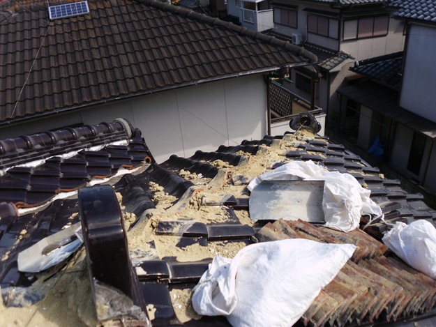 棟瓦箇所雨漏り対策屋根修理DSCI0393