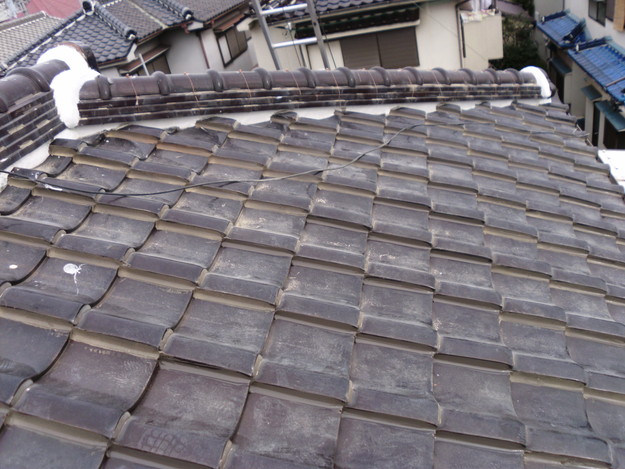 棟瓦箇所雨漏り対策屋根修理DSCI0400