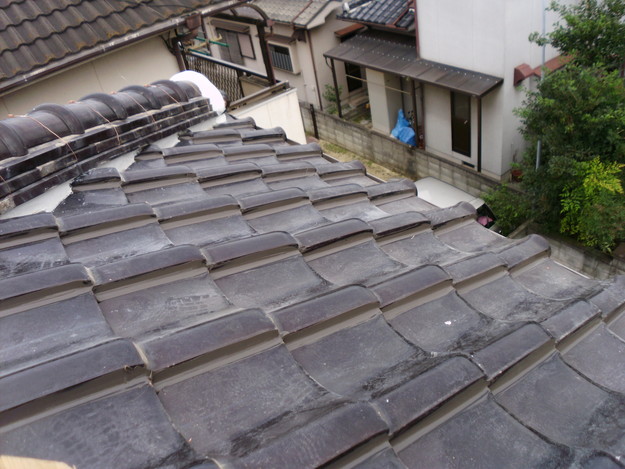 棟瓦箇所雨漏り対策屋根修理DSCI0407