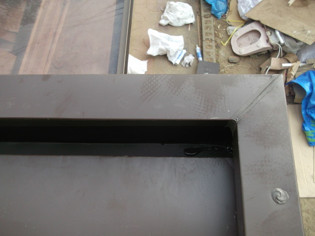 32玄関屋根の板金修理DSCF2228