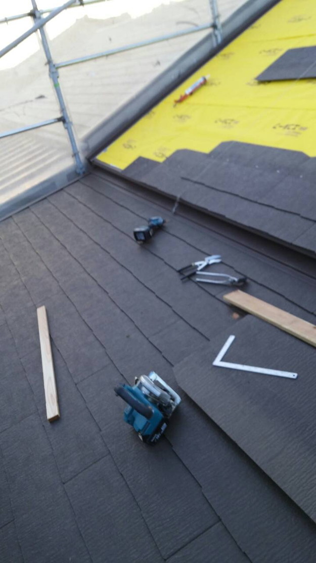 屋根のリフォームカバー工法カラーベスト1449568277844