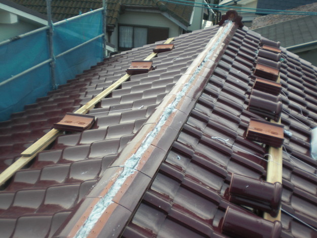 屋根のリフォーム完成までCIMG2159