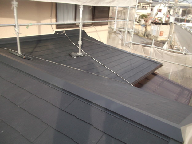 和風から洋風の屋根リフォーム葺き替え工事完了DSCF2673