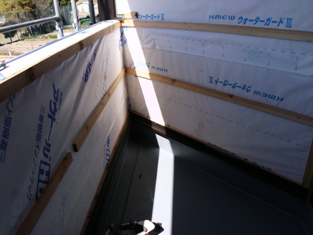 外壁サイディング工事神戸市施工中DSCI1206