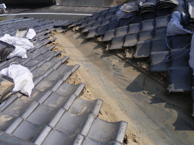 雨漏り・台風対策屋根メンテナンス工事中DSCI1288