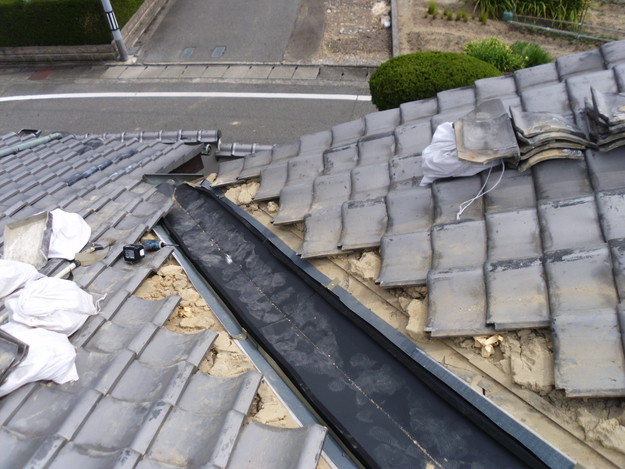 雨漏り・台風対策屋根メンテナンス工事中DSCI1291
