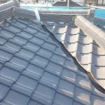 屋根メンテナンス工事（漆喰工事および谷板金交換工事）（神戸市）