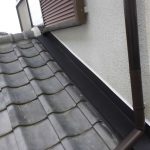 【雨漏補修】下屋根メンテナンス工事（壁際板金・本棟・隅棟積み直し他）（神戸市）