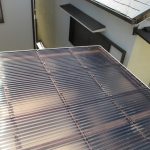 ベランダ波板交換工事　（明石市）
