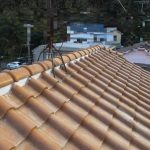屋根メンテナンス工事（棟積み直し／谷板金交換・漆喰・瓦差し替え）（神戸市）