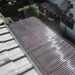 ベランダ波板交換工事　（明石市）