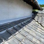 壁際熨斗瓦積み直し・谷板金交換工事（加古川市）
