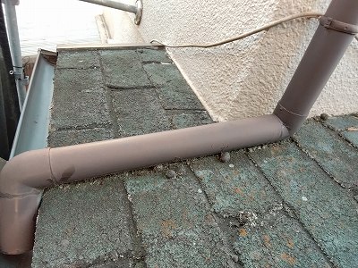 下屋根　這い樋