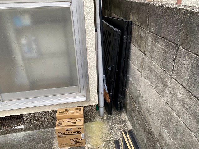 既存竪雨樋