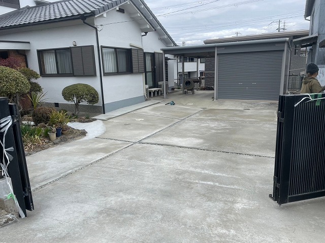 土間工事完成
