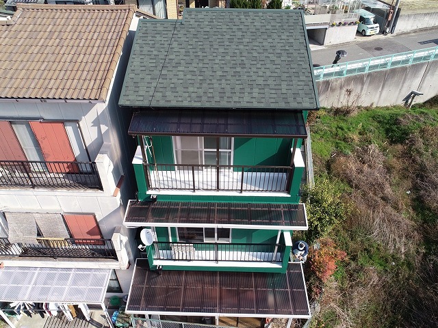 ドローン撮影施工後