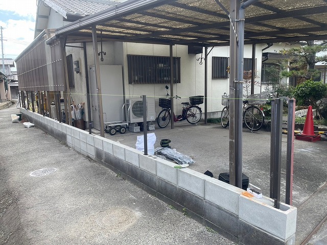 ベースブロック積み