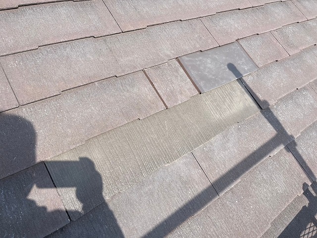 明石市　カラーベスト補修