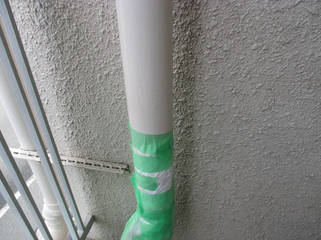 明石市 雨樋破損箇所