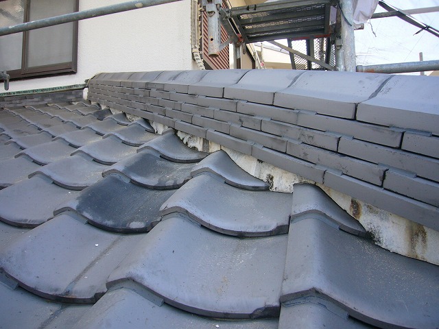 既存　劣化箇所　漆喰