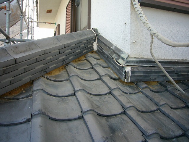 神戸市　漆喰ハツリ