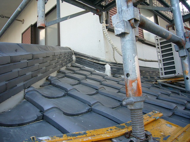 神戸市　漆喰施工