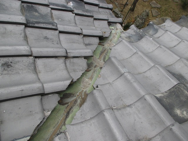 加古川市　既存谷板金