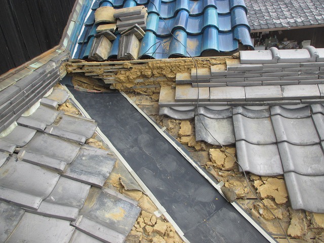 加古川市　ガルバリウム鋼板施工