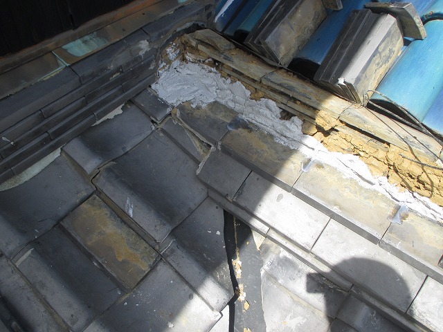 加古川市　瓦復旧