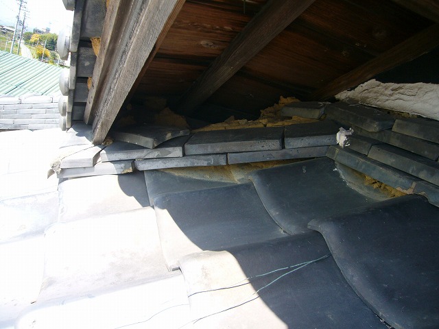 加古川市　漆喰ハツり