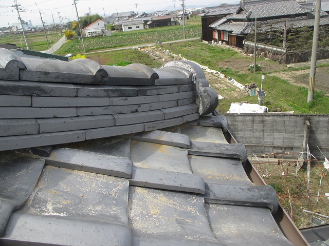 加古川市　漆喰塗り直し