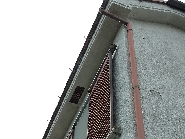 加古川市 竪樋(60パイ)劣化