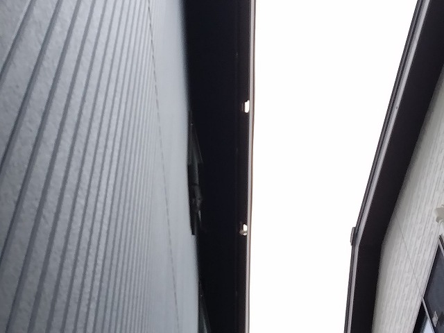 加古川市　軒樋(角樋)雹災害