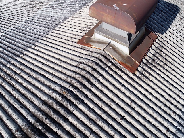 加古川市　工場　ドローン　アスベスト