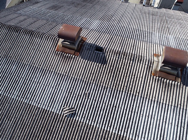 加古川市　工場　ドローン　屋根