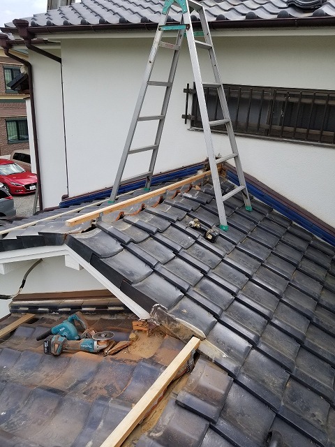 明石市　棟施工