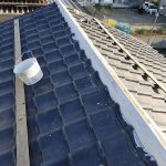 明石市の瓦屋根棟改修|ラバーロック工法の不安を解消し7寸丸一発仕上げで雨仕舞い改善