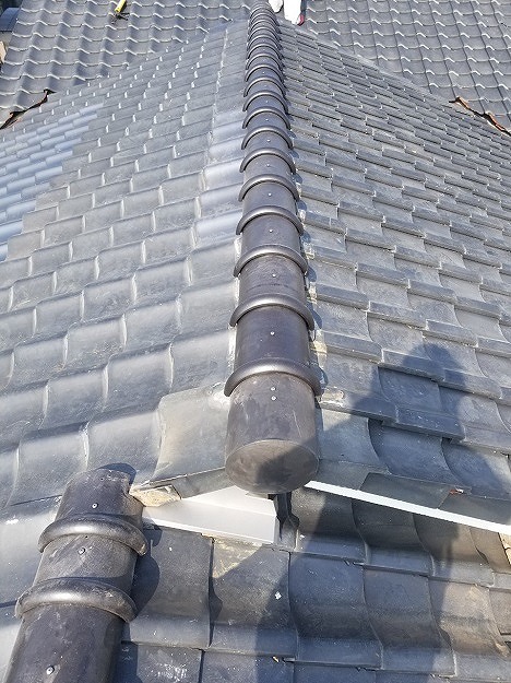 明石市 銀黒 7寸丸仕上げ