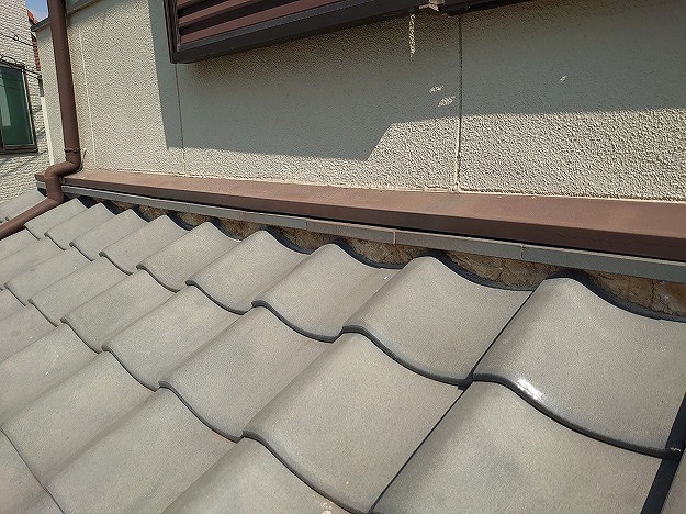 明石市　壁際　漆喰斫り