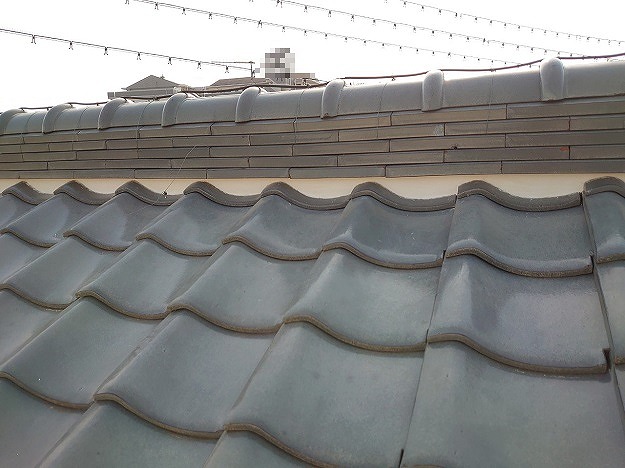 明石市　陸棟　漆喰完成