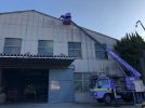姫路市　工場　高所作業車
