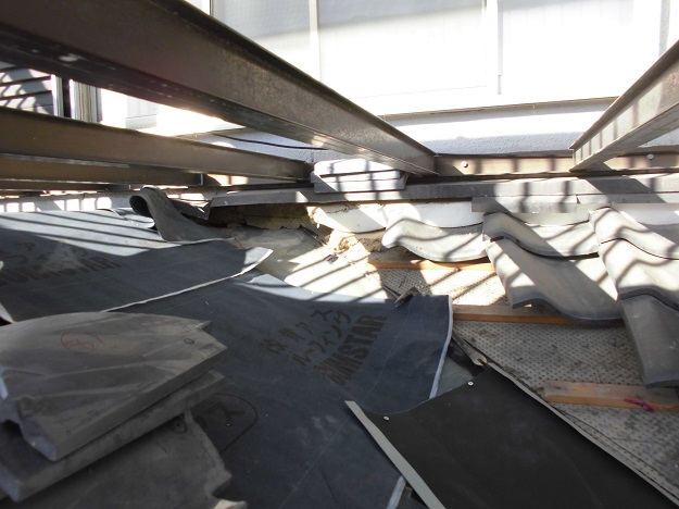 姫路市 カバー工法 ゴムアスルーフィング