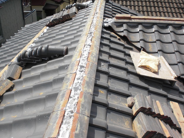 明石市　谷板金　ガルバリウム銅板