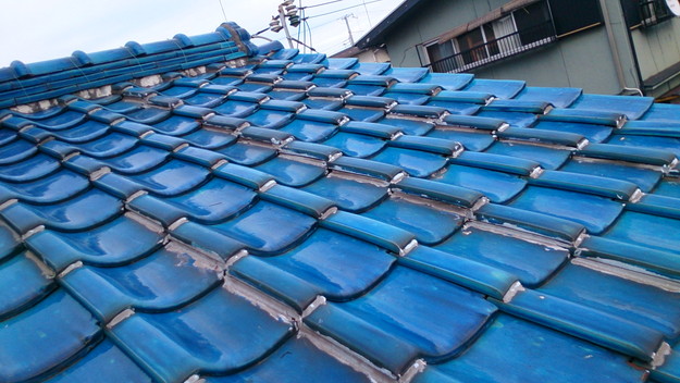加古川市　葺きかえ　屋根リフォーム前